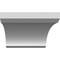 Ekena Millwork 5 1/2-in. W x 32-in. D x 40-in. H Legacy Architectural Grade PVC Knee Brace BRCP055X32X40LEC - alternate 2
